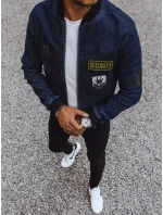 Pánska čierna bunda FashionStreet TX4108