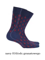 Pánske ponožky Wola Perfect Man vzorované W 94N03 Casual