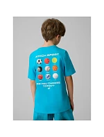 Chlapčenské tričko s potlačou 4F 4FJRSS26TTSHM3832-33S