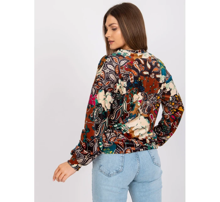 Bluzka DHJ BZ jasny brązowy model 19772269 - FPrice Bluzka DHJ BZ jasny brązowy model 19772269 - FPrice