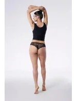 Tanga Peggy Brown spodní díl bikin - Julimex