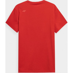 Pánske tričko 4F H4L22-TSM047 červené