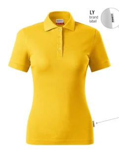 Resist Heavy Polo Shirt yellow 04 (štítok značky)