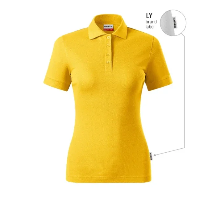 Resist Heavy Polo Shirt yellow 04 (štítok značky)