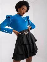 Dámska sukňa DHJ SD 3061.46P čierna - FPrice