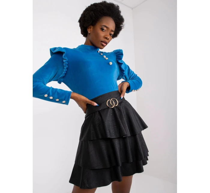 Dámska sukňa DHJ SD 3061.46P čierna - FPrice