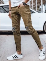 Pánské olivové džínové kalhoty Dstreet model 21976845 - FashionStreet