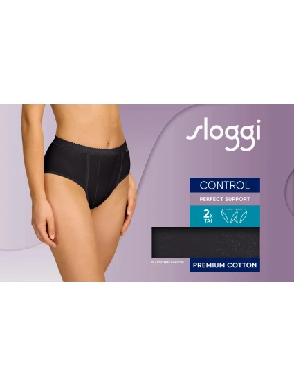 sloggi Control Tai 2P - BLACK - SLOGGI BLACK - SLOGGI