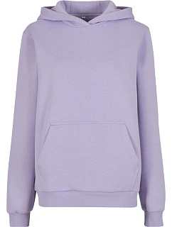 BY 289 Dámská oversize mikina s kapucí "Fluffy" model 22451655 lilac - Build your Brand
