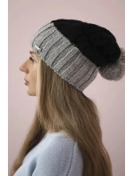 Paris fleecová čepice K212 model 18750085 - K-Fashion Paris fleecová čepice K212 model 18750085 - K-Fashion