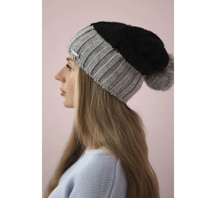 Paris fleecová čepice K212 model 18750085 - K-Fashion Paris fleecová čepice K212 model 18750085 - K-Fashion