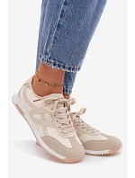 Dámské tenisky model 22099994 béžové - VINCEZA