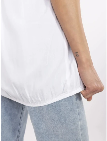 Blúzka D73761M11173A biela Blúzka D73761M11173A biela