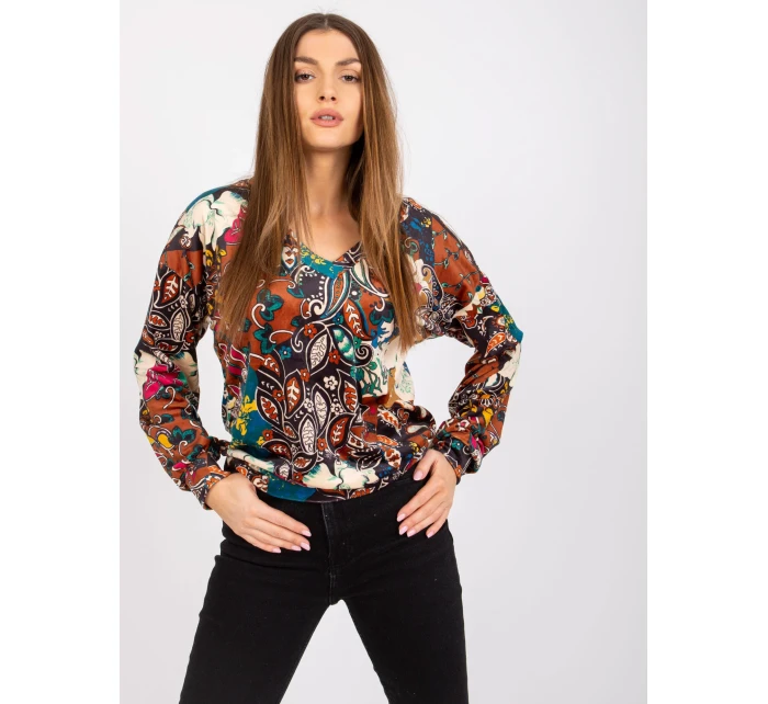 Blúzka DHJ BZ 6550 3.14P hnedá