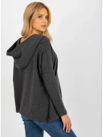 Dámska blúzka EM BZ HS 20 218.27 tmavo šedá - FPrice Dámska blúzka EM BZ HS 20 218.27 tmavo šedá - FPrice