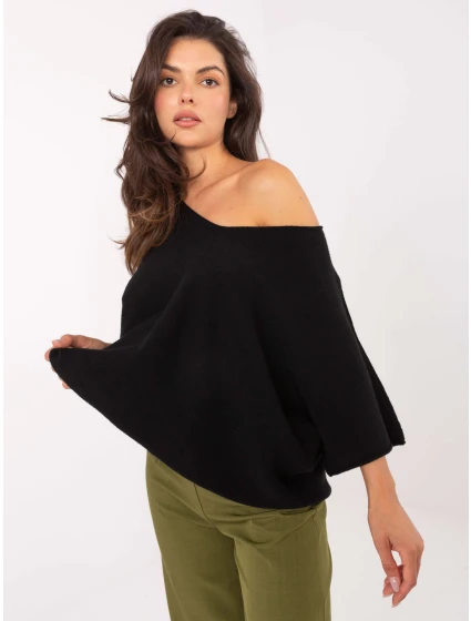 Sweter IT SW model 21302382 czarny - FPrice Sweter IT SW model 21302382 czarny - FPrice