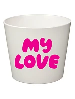 MY LOVE - malý kvetináč