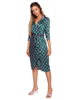 Dámske zavinovacie šaty M668 - Moe Dámske zavinovacie šaty M668 - Moe