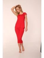 Dámske pyžamo FANNY KR.R. 3 / 4SP 341 - DE LAFENSE Dámske pyžamo FANNY KR.R. 3 / 4SP 341 - DE LAFENSE