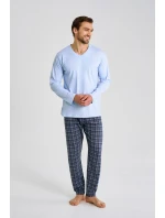 3475 PÁNSKE DLHÉ PYŽAMO MARK M-2XL 3475 PÁNSKE DLHÉ PYŽAMO MARK M-2XL