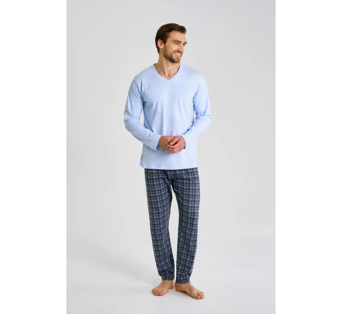 3475 PÁNSKE DLHÉ PYŽAMO MARK M-2XL 3475 PÁNSKE DLHÉ PYŽAMO MARK M-2XL