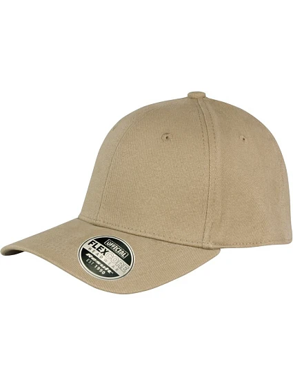 Result Headwear RC 085X 6-panelová flexibilná čiapka 28.085X khaki Result Headwear RC 085X 6-panelová flexibilná čiapka 28.085X khaki