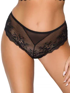 Dámské kalhotky model 18031437 Kelly černé - Gorsenia