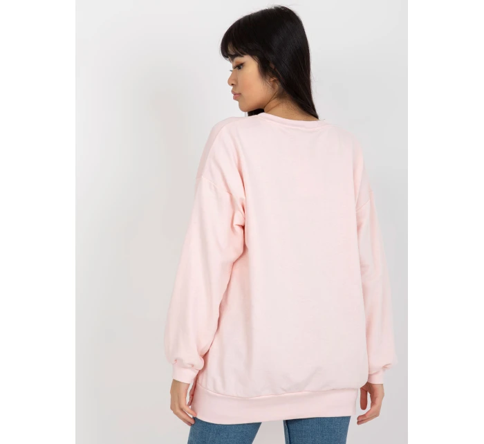 Mikina EM BL 724.10X svetlo ružová