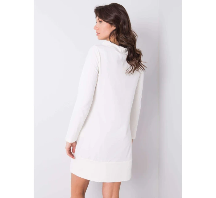 Šaty RV SK model 15182479 ecru - FPrice Šaty RV SK model 15182479 ecru - FPrice