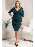 Dámské šaty model 18503385 zelené - Karko