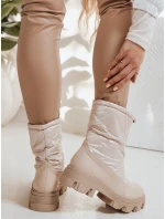 Dámské sněhule béžové Dstreet model 21994538 - FashionStreet