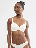 Podprsenka sloggi ZERO Feel 2.0 THE UP TShirt Bra, krémová, Silk White – SLOGGI