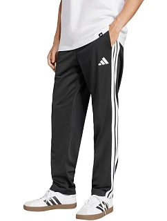 Pánske nohavice adidas 3-Stripes Tricot Regular-Fit Open Hem Black JI8802