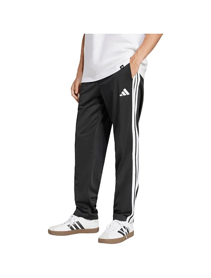 Pánske nohavice adidas 3-Stripes Tricot Regular-Fit Open Hem Black JI8802 Pánske nohavice adidas 3-Stripes Tricot Regular-Fit Open Hem Black JI8802
