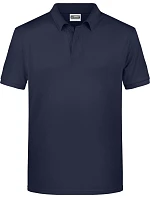 Pánské piqué polo z bio bavlny 02. navy model 22437876 - Daiber Pánské piqué polo z bio bavlny 02. navy model 22437876 - Daiber