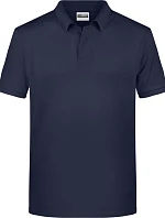 Daiber 8010 Pánske polo tričko z bio bavlny 02.8010 tmavomodré