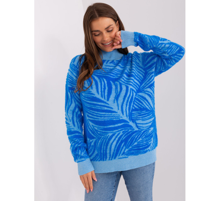 Sweter AT SW 2357.96 niebieski