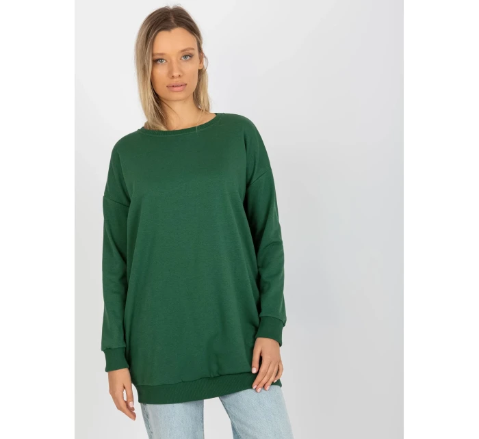 Mikina RV BL 8310.60 tmavo zelená