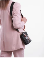 Dámska kabelka Vuch Coalie Flowers Black Dámska kabelka Vuch Coalie Flowers Black