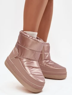 Dámske snežnice O'Neill Lisa Chelsea Mid - ružové