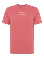 Pánske tričko Alex C Print M 1013806 8268 cinnamon - Mustang