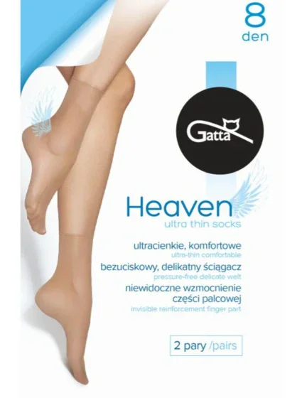 Dámské hladké ponožky model 8893960 - Gatta