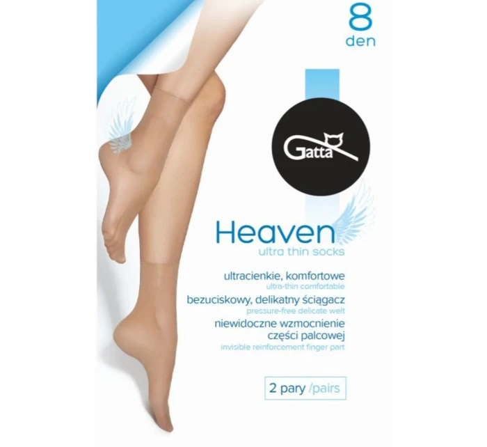 Dámské hladké ponožky model 8893960 - Gatta