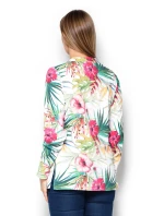 Košeľa s dlhým rukávom model 63916 Katrus