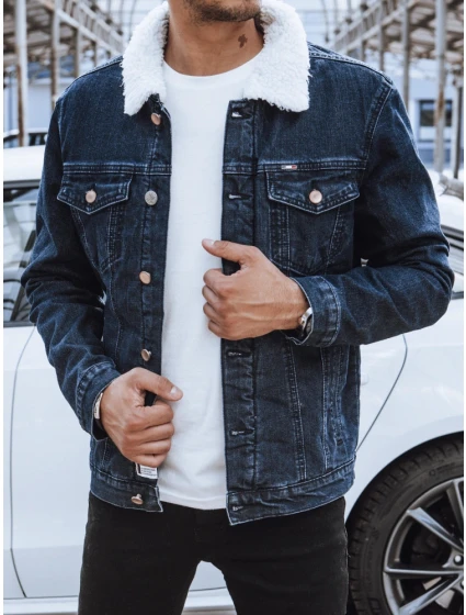 FashionStreet pánska tmavomodrá bunda TX4109