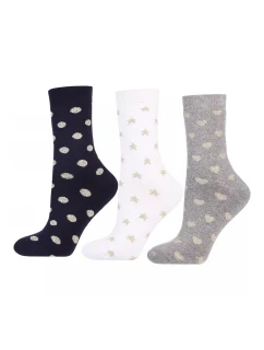 Ponožky model 21335414 Lurex - Moraj