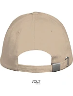 SOL'S Long Beach 5 panelová sandwich kšiltovka model 22521358 beige SOL'S Long Beach 5 panelová sandwich kšiltovka model 22521358 beige