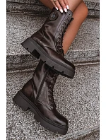 Dámské workery s vyhříváním hnědé model 22366413 - Boto