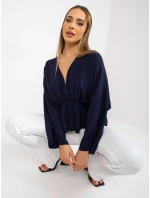 Blúzka DHJ BZ 11979.67 tmavo modrá Blúzka DHJ BZ 11979.67 tmavo modrá