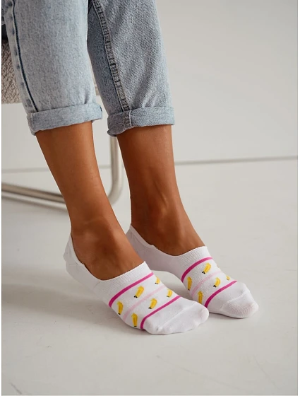 Milena nohy 0576-030 Banány pruhy 36-41